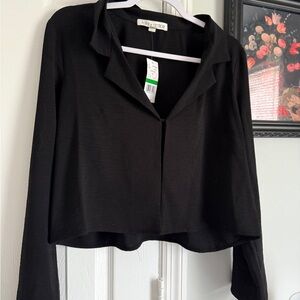 Black Long Sleeve Blouse